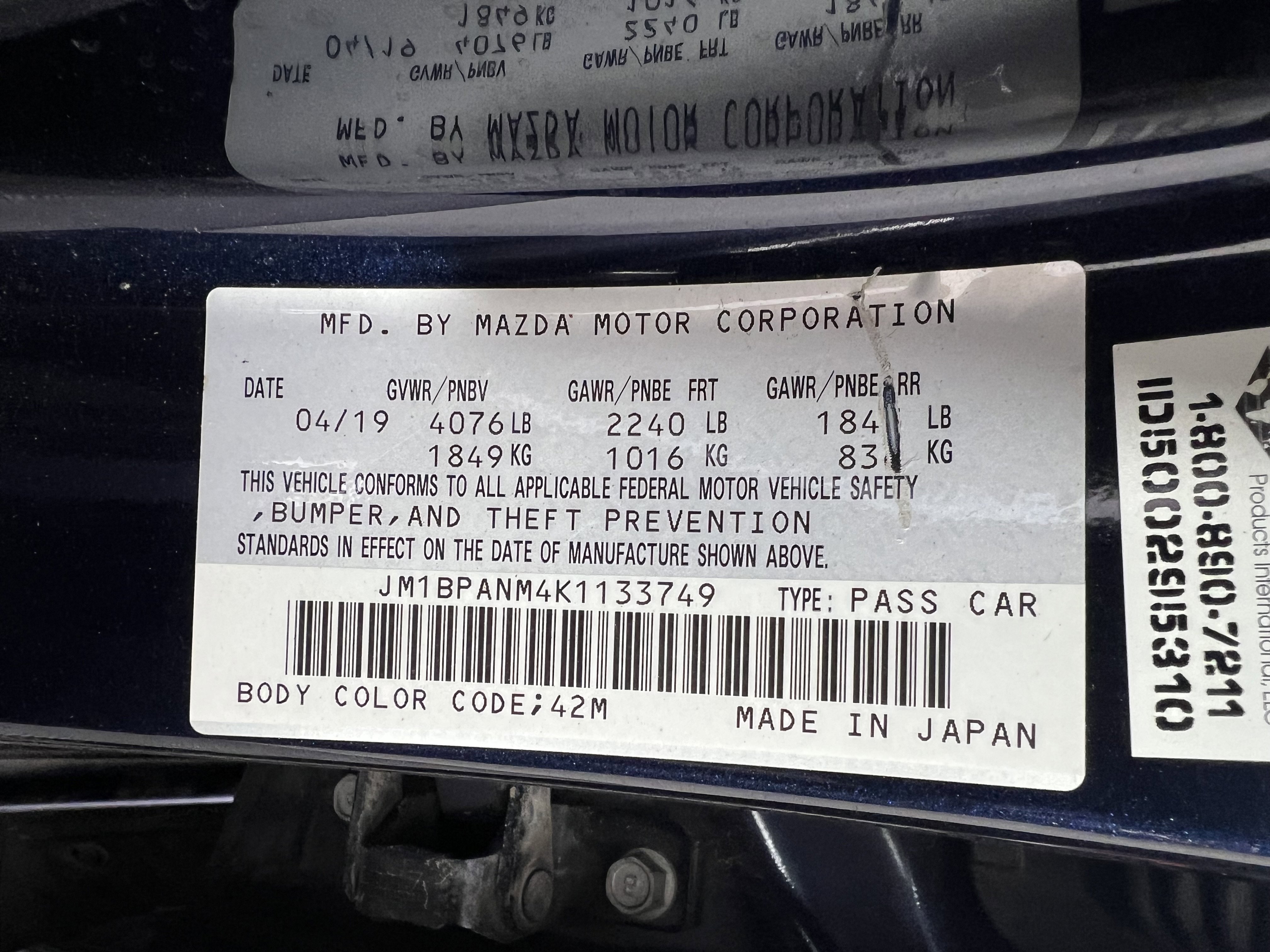 Used 2019 MAZDA MAZDA3 Hatchback w/ Premium Package image 30