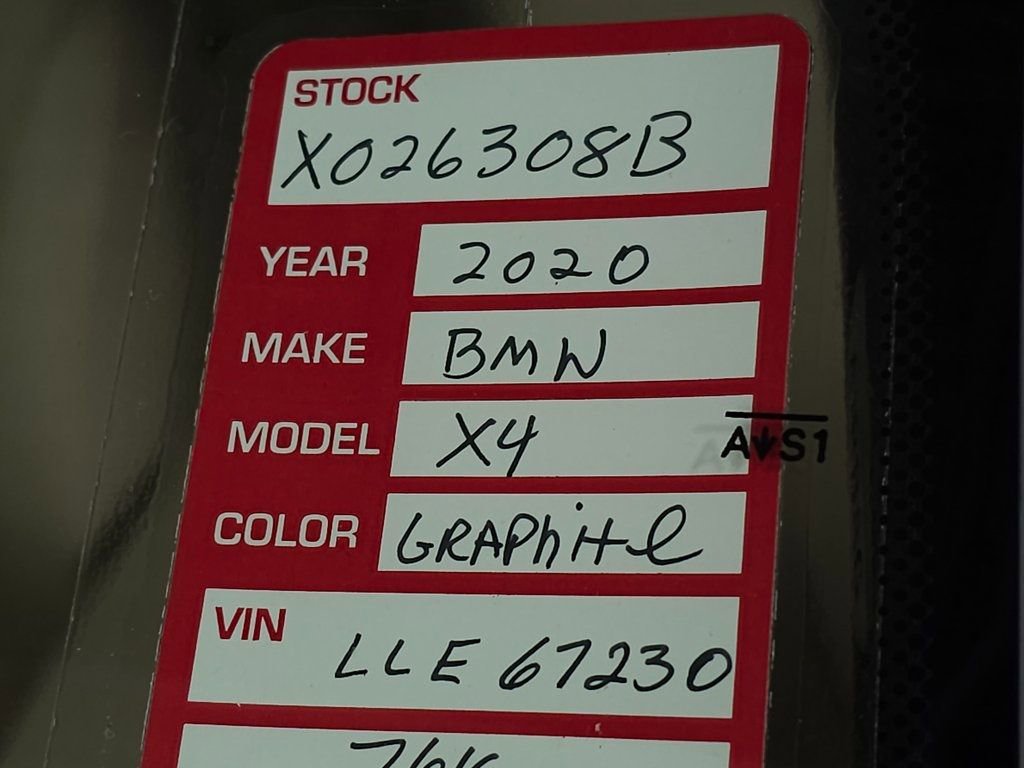 Used 2020 BMW X4 xDrive30i w/ Premium Package image 37