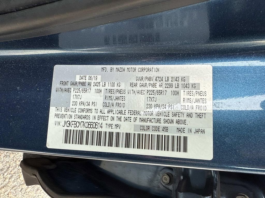 Used 2019 MAZDA CX-5 Touring image 13