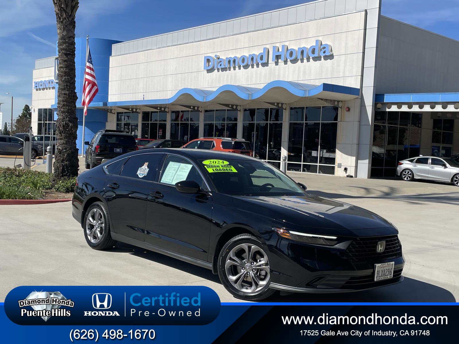 Certified 2024 Honda Accord EX