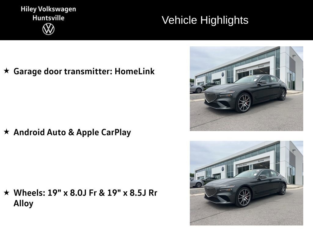 Used 2025 Genesis G70 2.5T RWD image 12