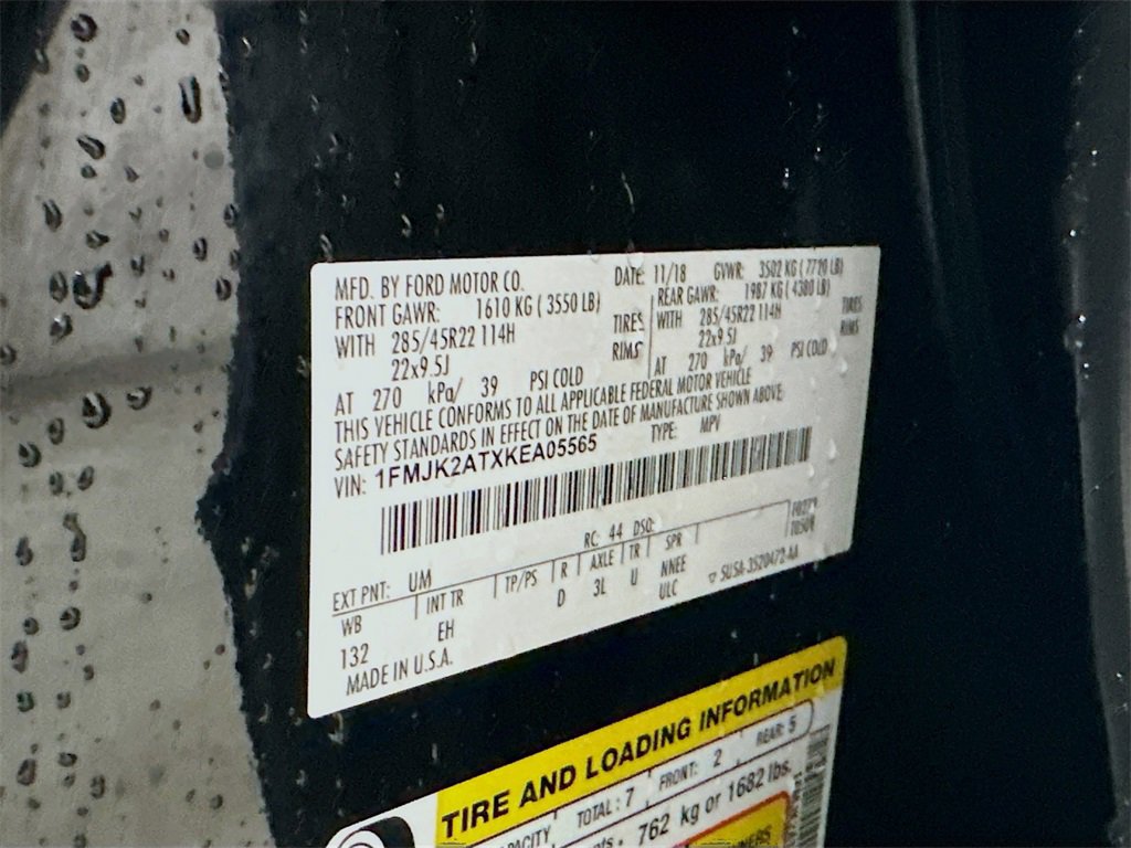 Used 2019 Ford Expedition Max Limited w/ Equipment Group 303A image 36