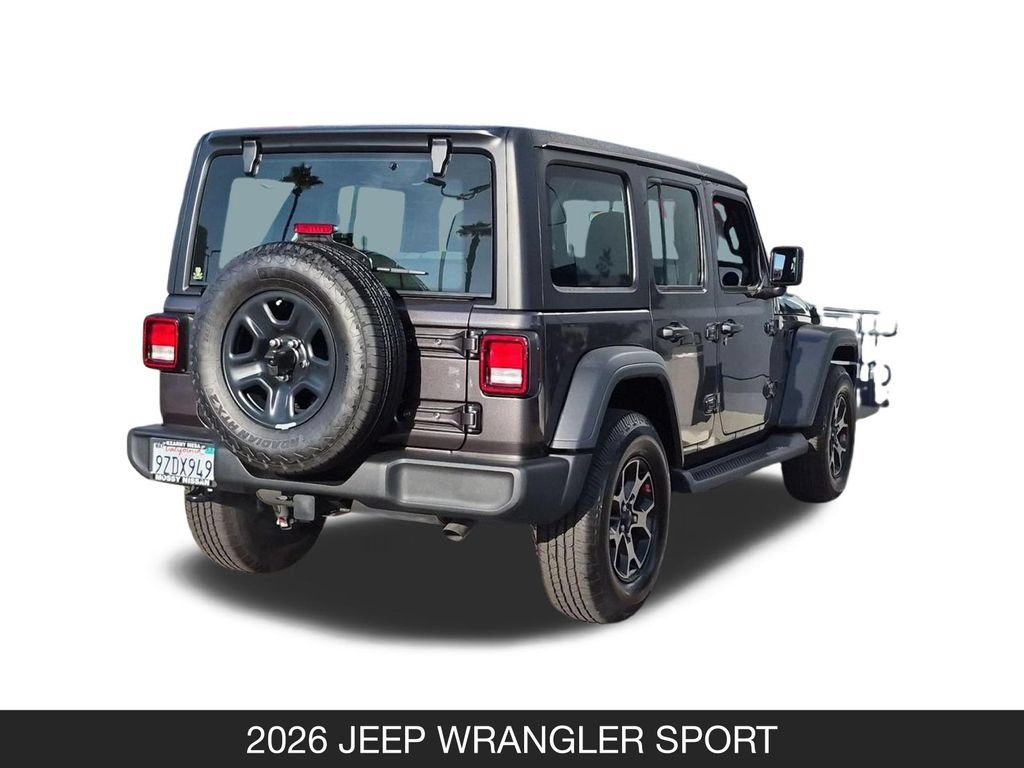 Used 2026 Jeep Wrangler Unlimited Sport AWD/4WD image 9