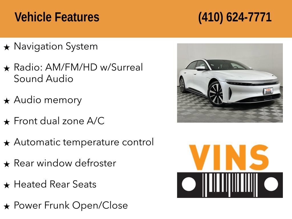 Used 2025 Lucid Air Touring AWD/4WD image 5