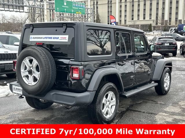 Certified 2022 Jeep Wrangler Unlimited Sport video 2