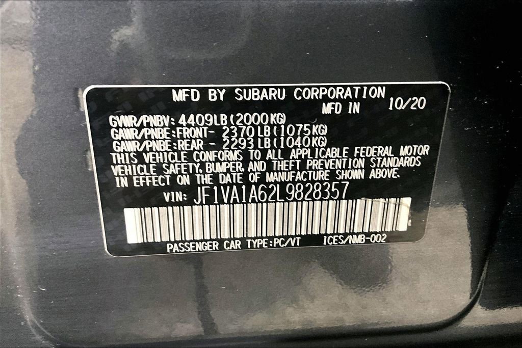 Used 2020 Subaru WRX image 19