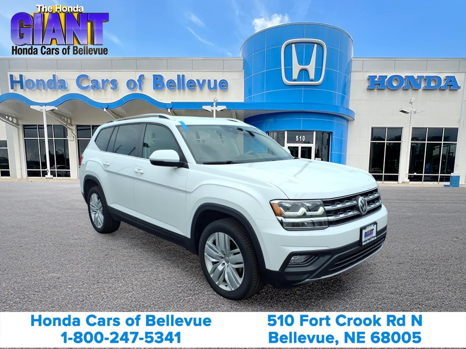 Used 2019 Volkswagen Atlas SE w/ Towing Package AWD/4WD image 3