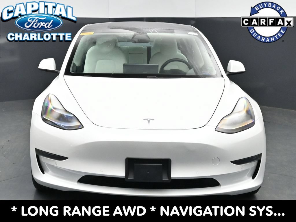 Used 2021 Tesla Model 3 Long Range AWD/4WD image 2