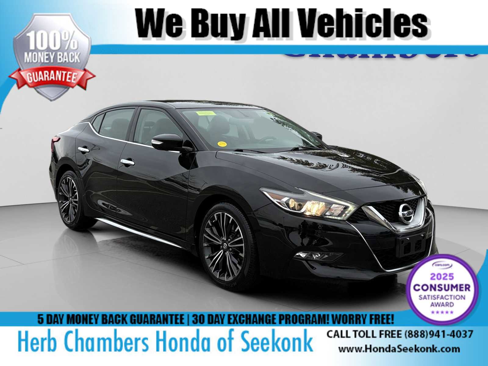 Used 2017 Nissan Maxima 3.5 SV w/ Dynamic Package