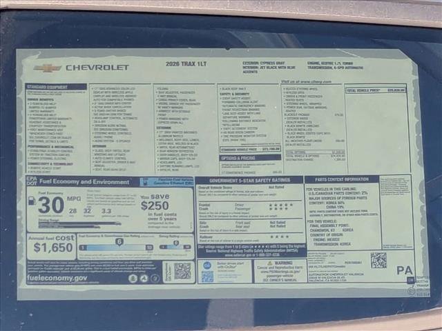 New 2026 Chevrolet Trax LT w/ LT Convenience Package image 17