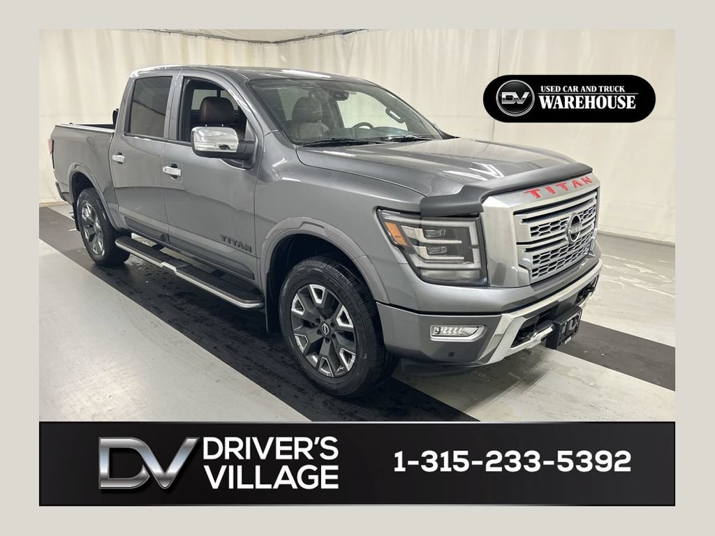 Used 2023 Nissan Titan Platinum Reserve w/ Moonroof Package AWD/4WD image 1