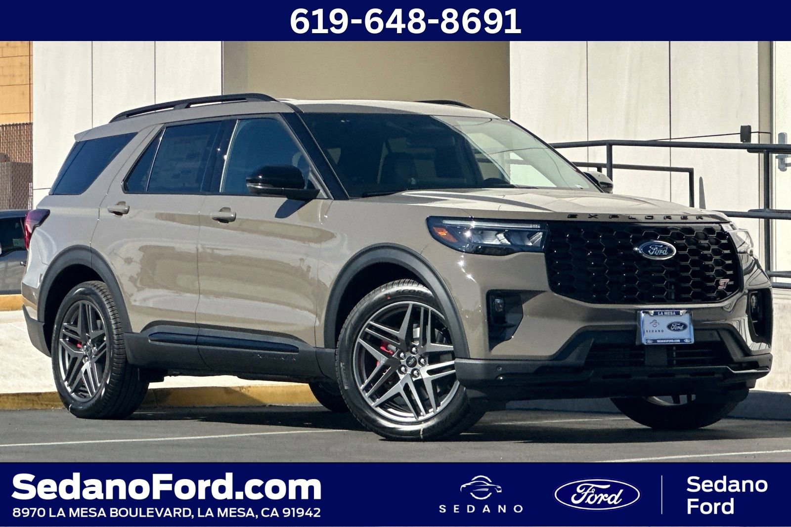 New 2026 Ford Explorer ST w/ Sun And Sound Package