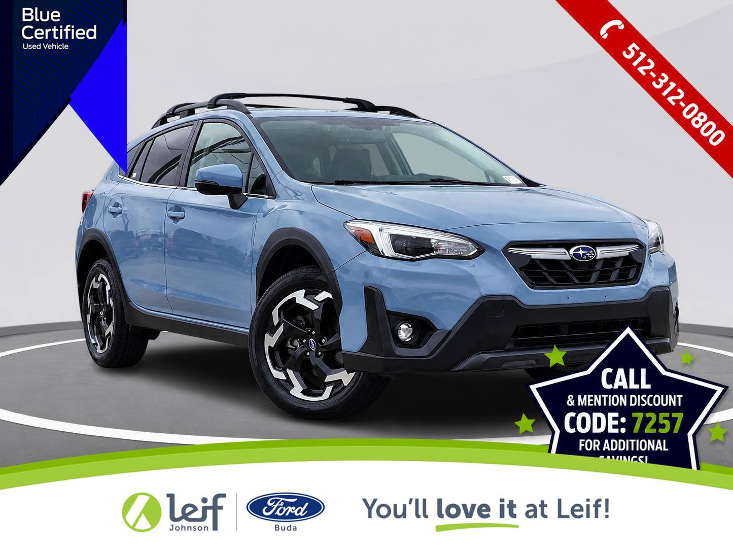 Used 2022 Subaru Crosstrek 2.5i Limited w/ Moonroof Package 2