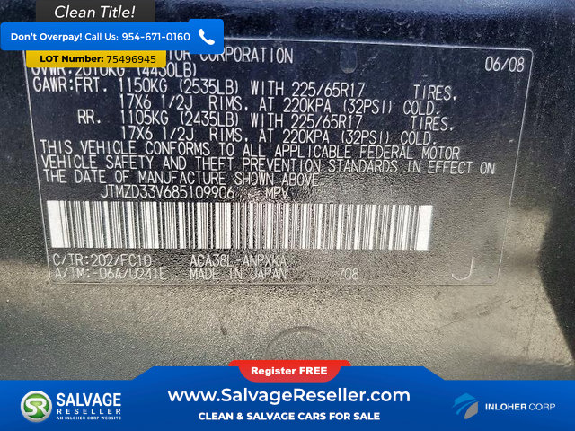 Used 2008 Toyota RAV4 Sport image 17