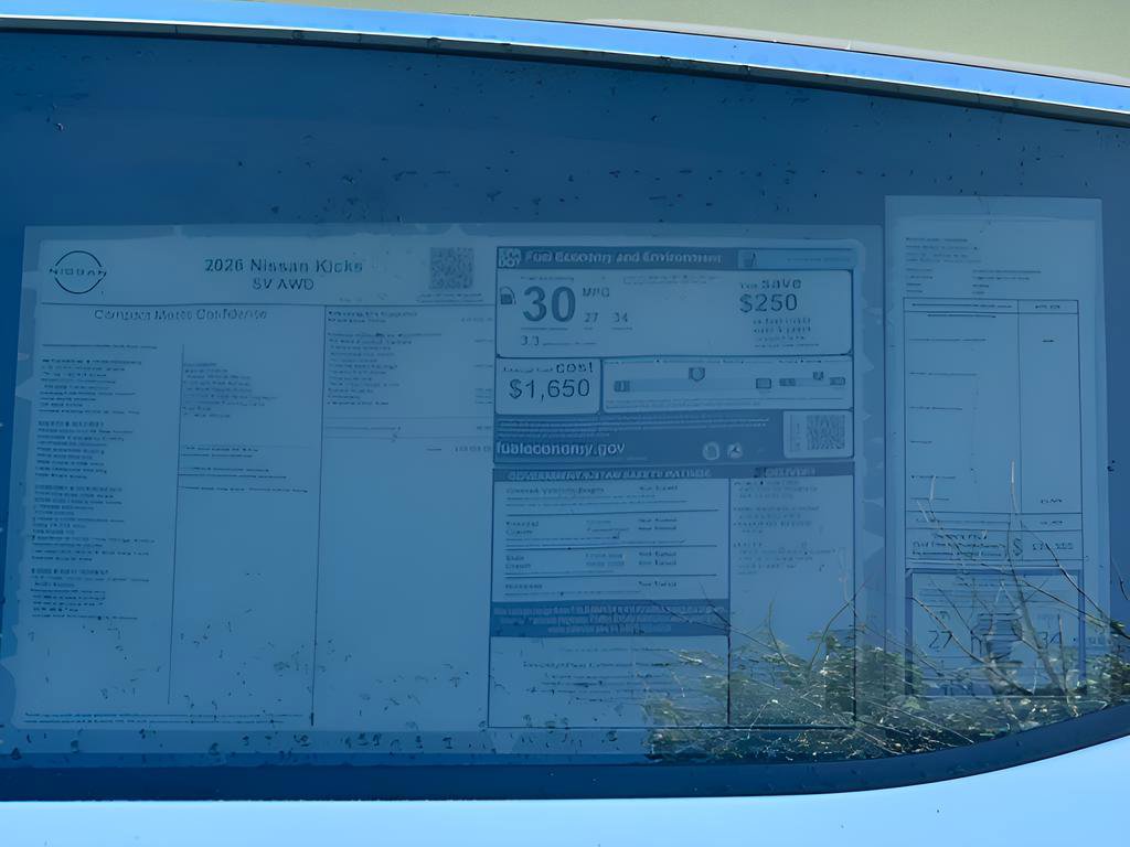 Used 2026 Nissan Kicks SV w/ SV Premium Package AWD/4WD image 9