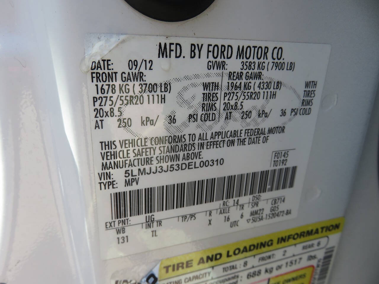 Used 2013 Lincoln Navigator L 4WD w/ HD Trailer Tow Pkg image 35