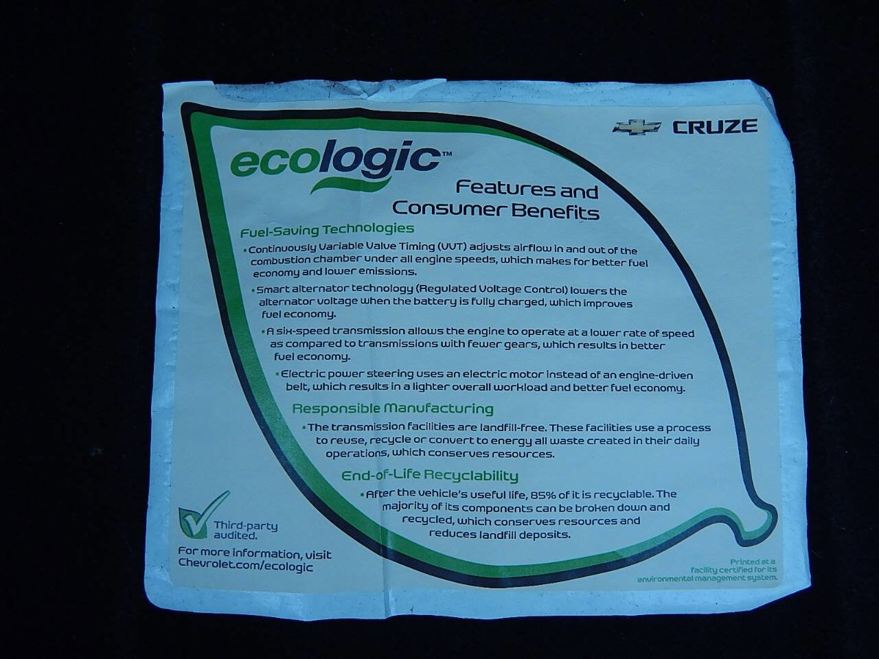 Used 2014 Chevrolet Cruze LT w/ All-Star Edition image 33