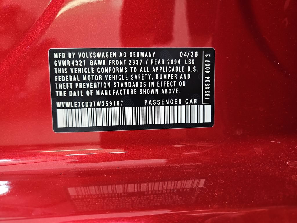 New 2026 Volkswagen GTI S FWD image 29