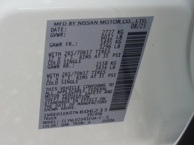 New 2026 Nissan Frontier PRO-4X image 15