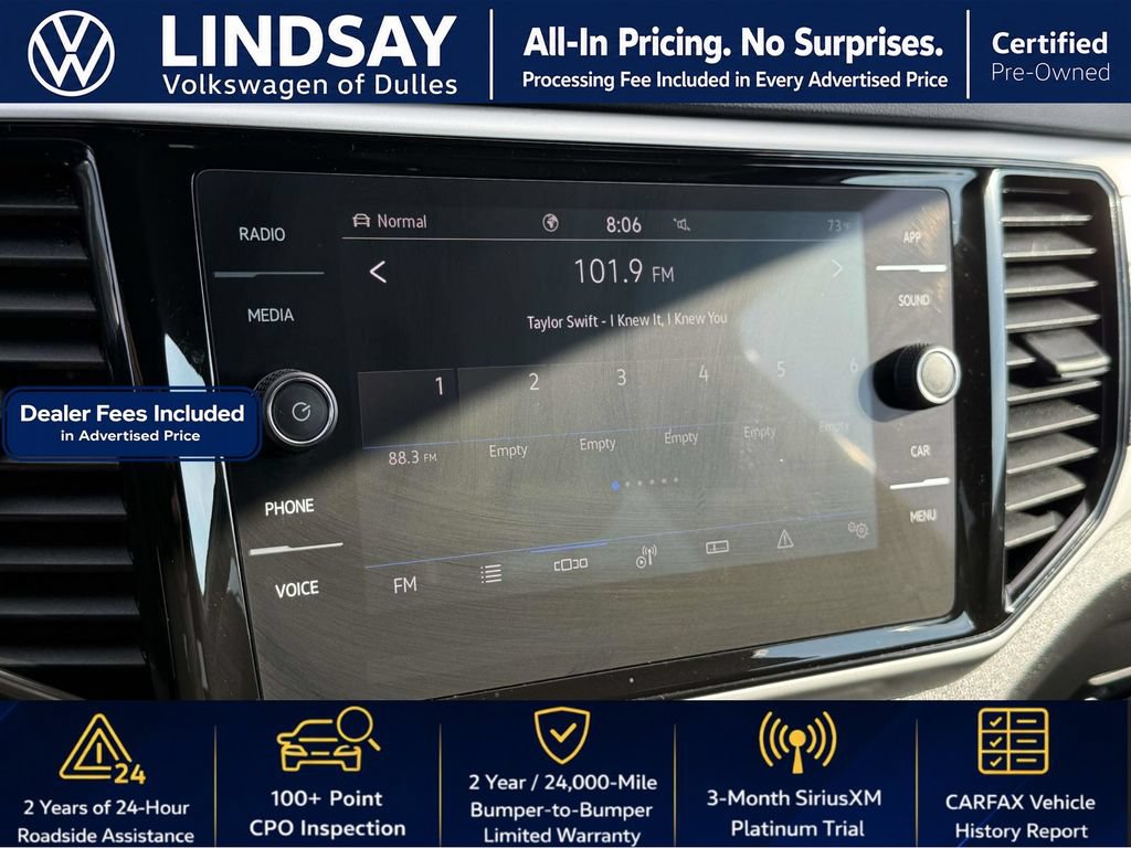 Used 2023 Volkswagen Atlas Cross Sport SE w/ Black Wheel Package AWD/4WD image 18