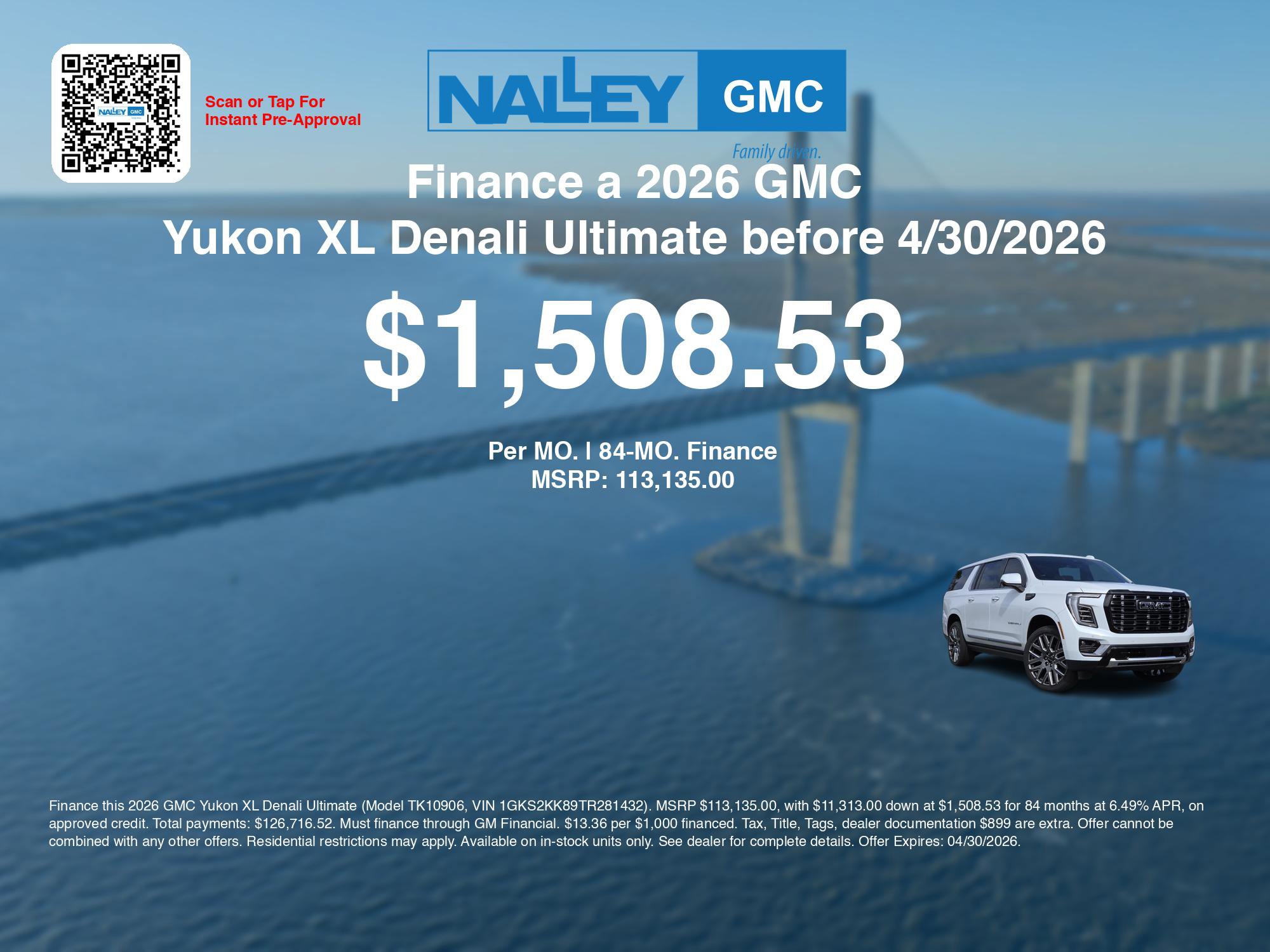 New 2026 GMC Yukon XL Denali Ultimate image 7