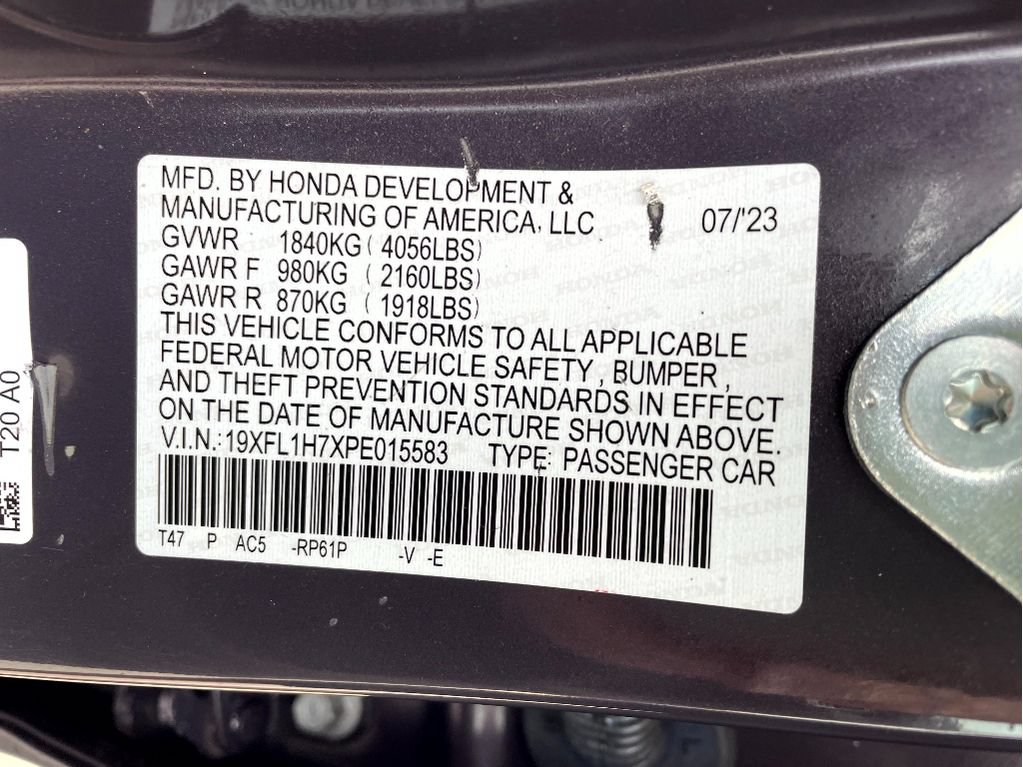 Used 2023 Honda Civic EX-L image 21