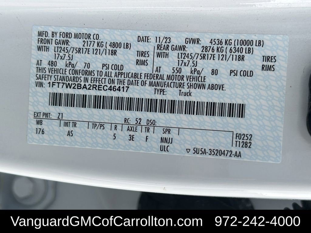 Used 2024 Ford F250 XL w/ FX4 Off-Road Package image 33