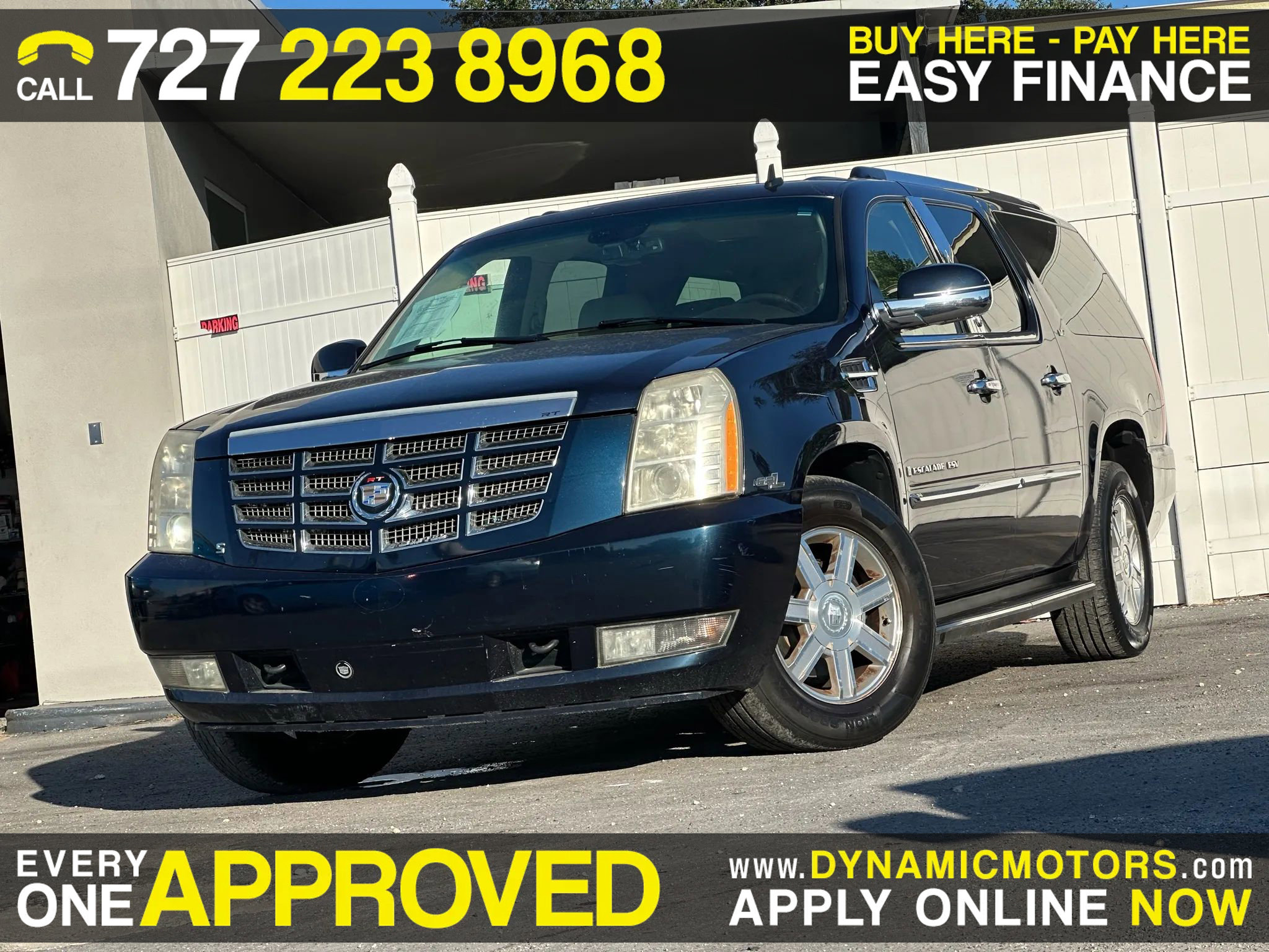Used 2007 Cadillac Escalade ESV AWD w/ Information Package