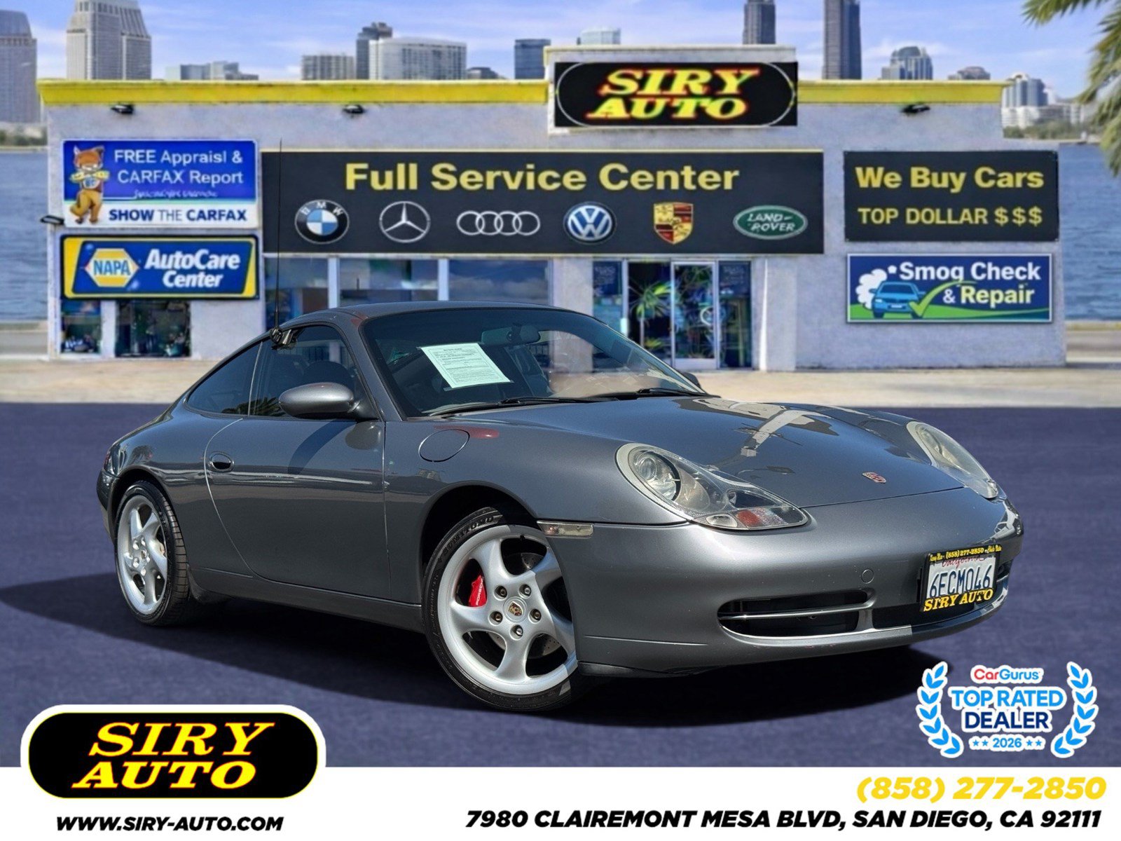 Used 2001 Porsche 911 GT3 RS