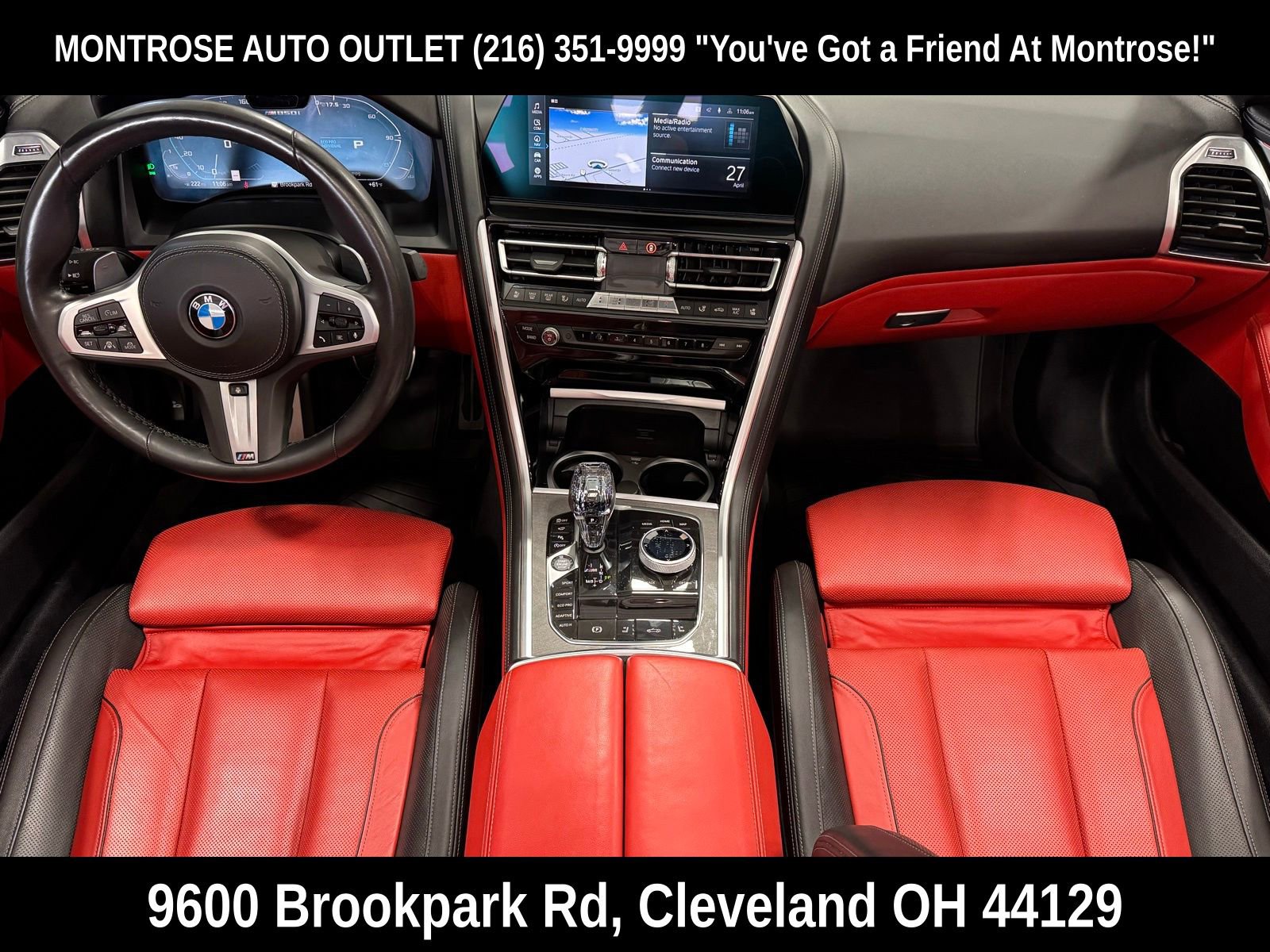 Used 2019 BMW M850i xDrive Convertible w/ M Carbon Exterior Package AWD/4WD image 2