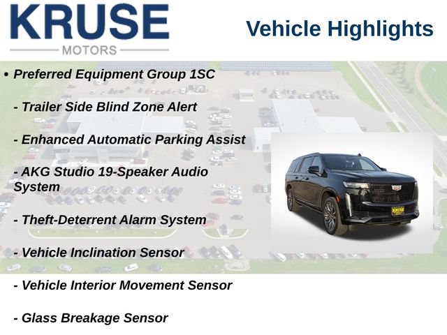 Used 2023 Cadillac Escalade ESV Sport w/ Touring Package AWD/4WD image 26