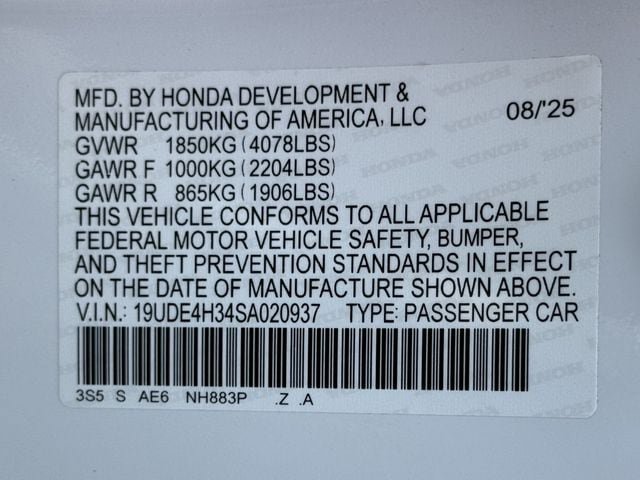 Certified 2025 Acura Integra A-Spec FWD image 31