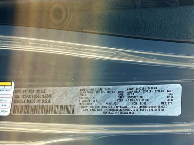 New 2026 Jeep Gladiator Sport image 20