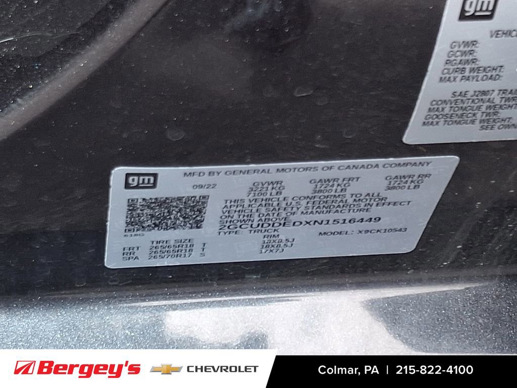 Certified 2022 Chevrolet Silverado 1500 LT image 29