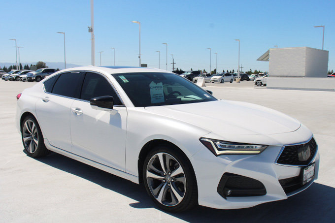 Used 2021 Acura TLX w/ Advance Package FWD image 2