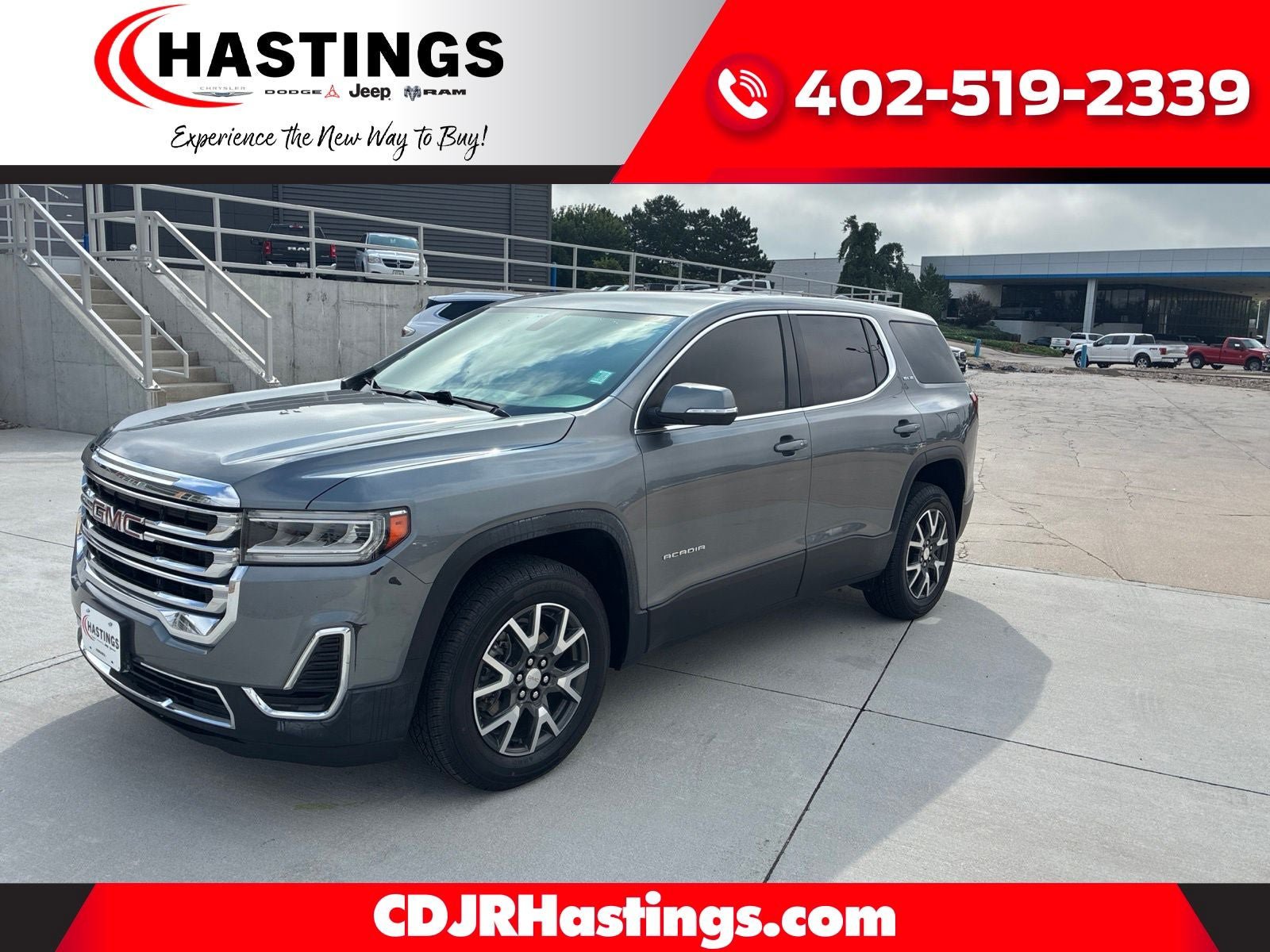 Used 2021 GMC Acadia SLE FWD image 1