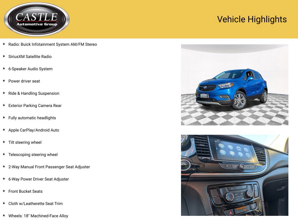 Used 2018 Buick Encore Preferred AWD/4WD image 4