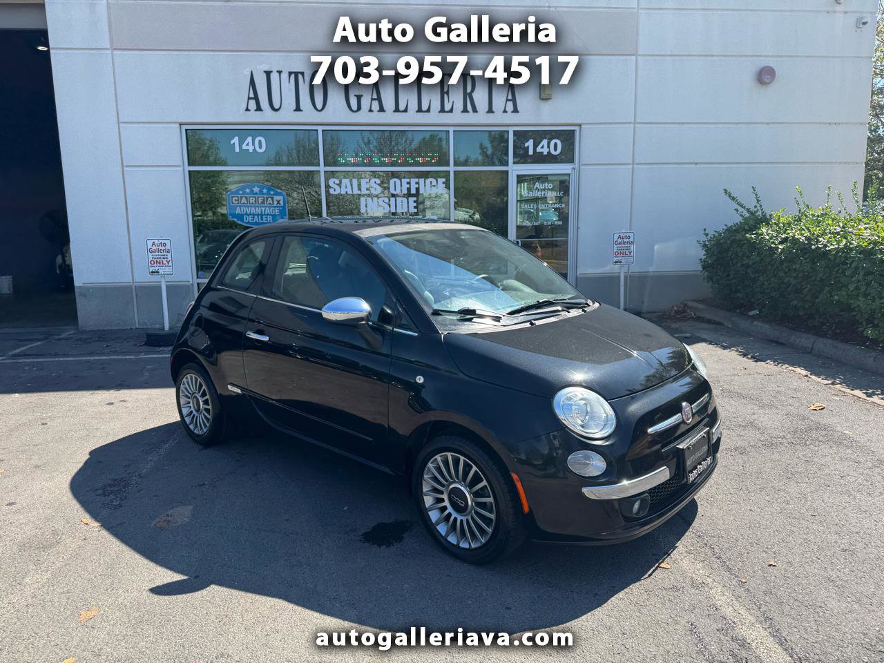 Used 2012 FIAT 500 Lounge w/ Luxury Leather Pkg