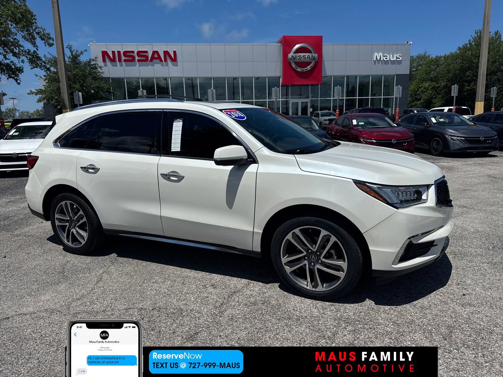 Used 2018 Acura MDX SH-AWD w/ Advance Package image 1