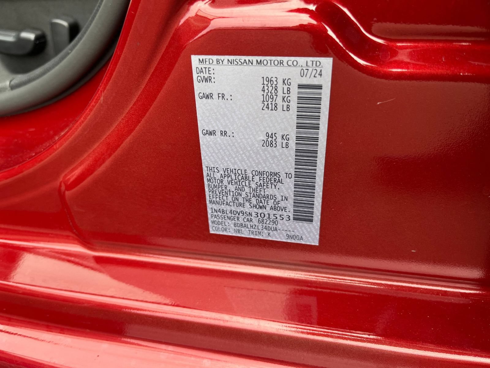 Used 2025 Nissan Altima 2.5 SV FWD image 29