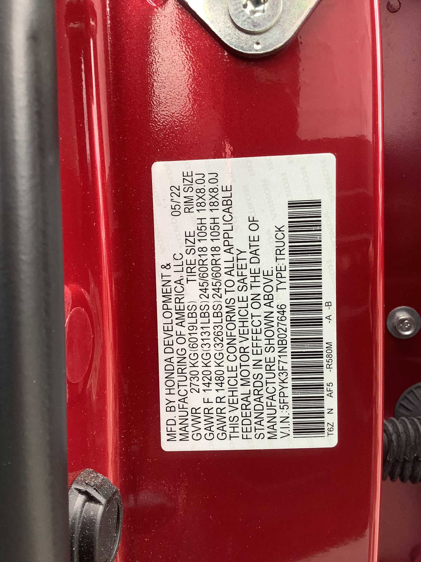 Used 2022 Honda Ridgeline RTL-E image 10