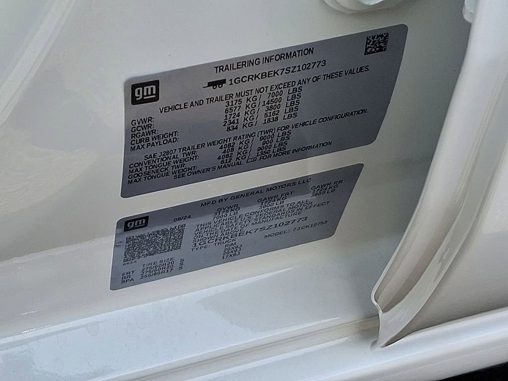 Used 2025 Chevrolet Silverado 1500 Custom w/ Turbomax Blackout Package image 10