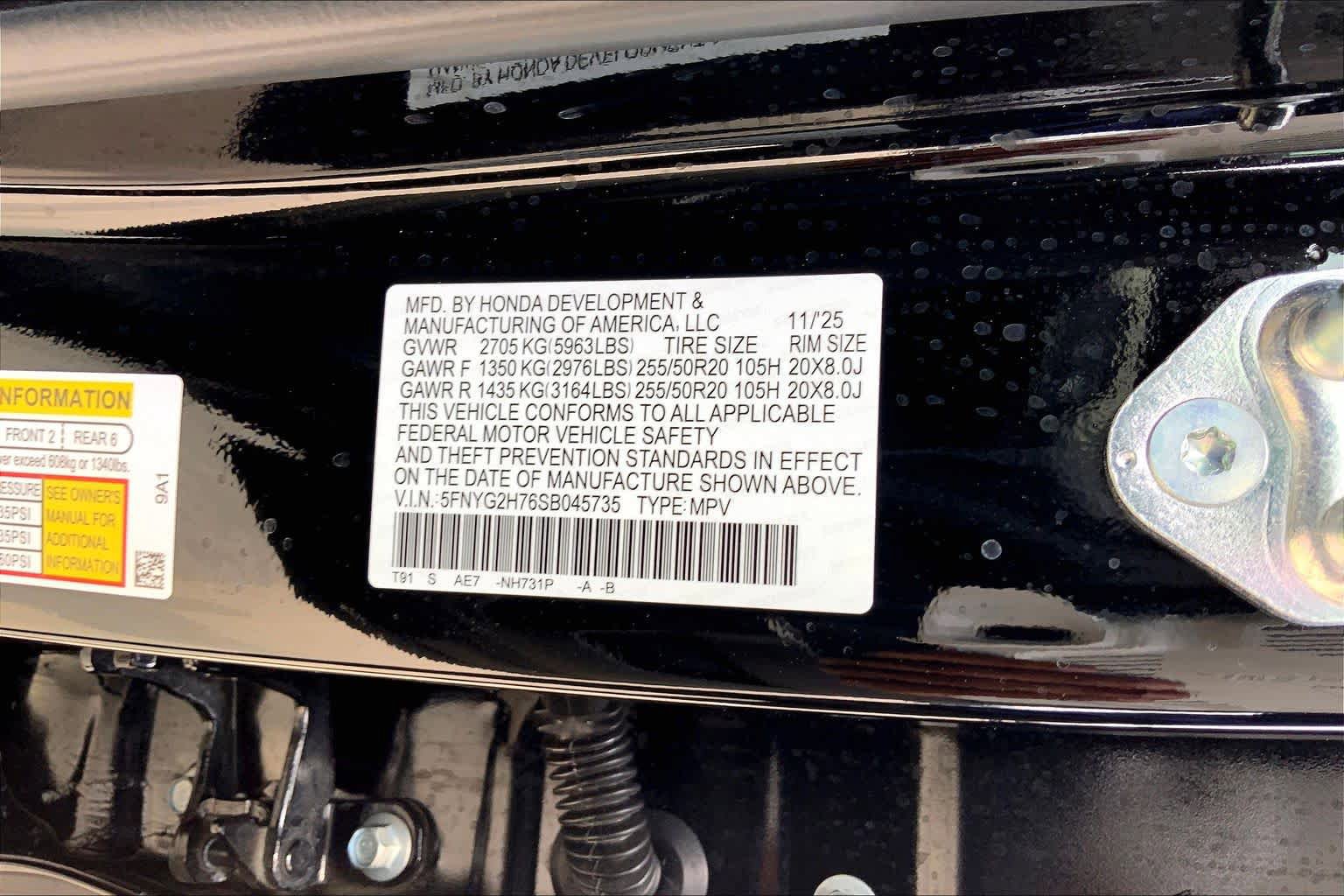 Used 2025 Honda Pilot Touring image 37