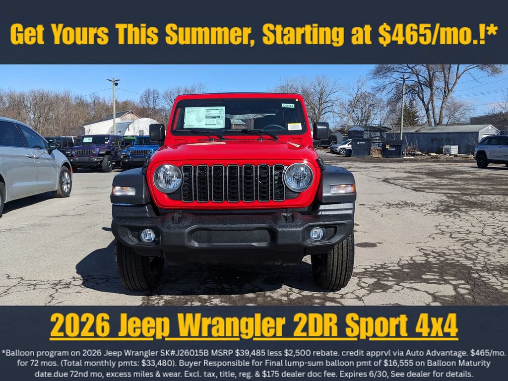 New 2026 Jeep Wrangler Sport AWD/4WD image 5