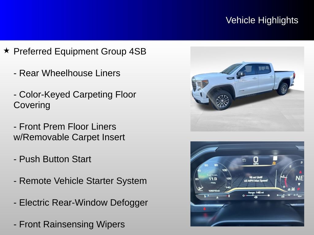 Used 2022 GMC Sierra 1500 AT4 w/ Sierra Safety Plus Package AWD/4WD image 16