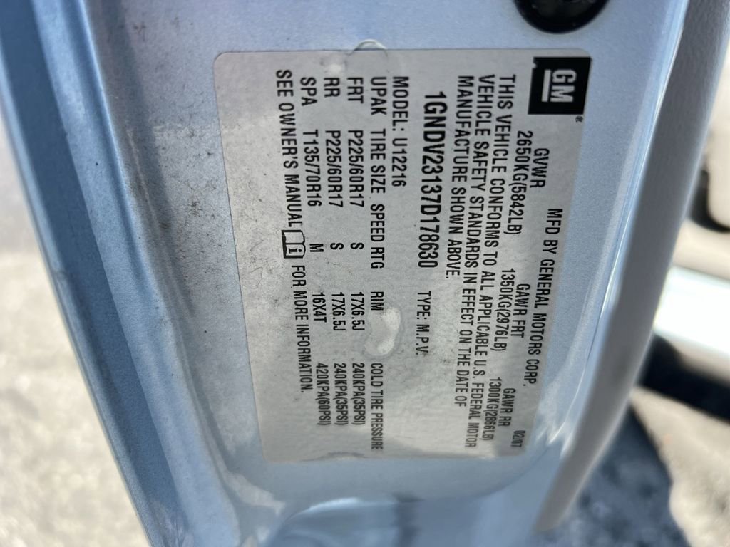 Used 2007 Chevrolet Uplander LS w/ Climate Package image 26