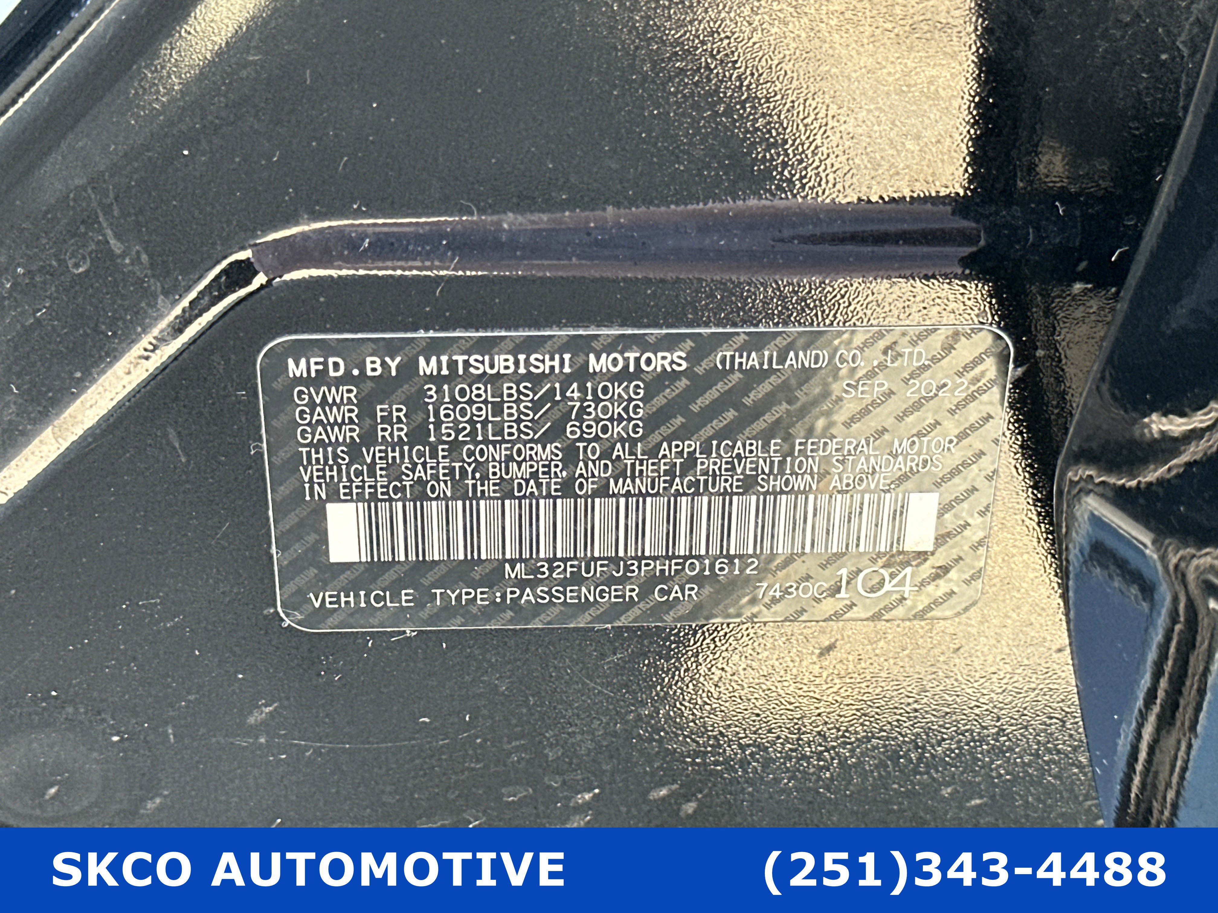 Used 2023 Mitsubishi Mirage G4 ES image 24