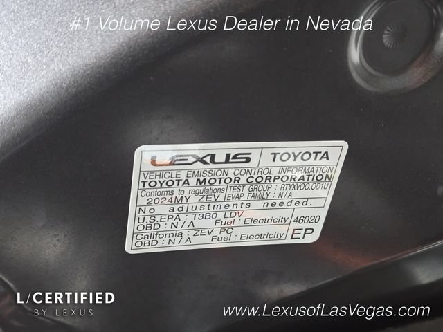 Certified 2024 Lexus RZ 450e Premium w/ Technology Package AWD/4WD image 28