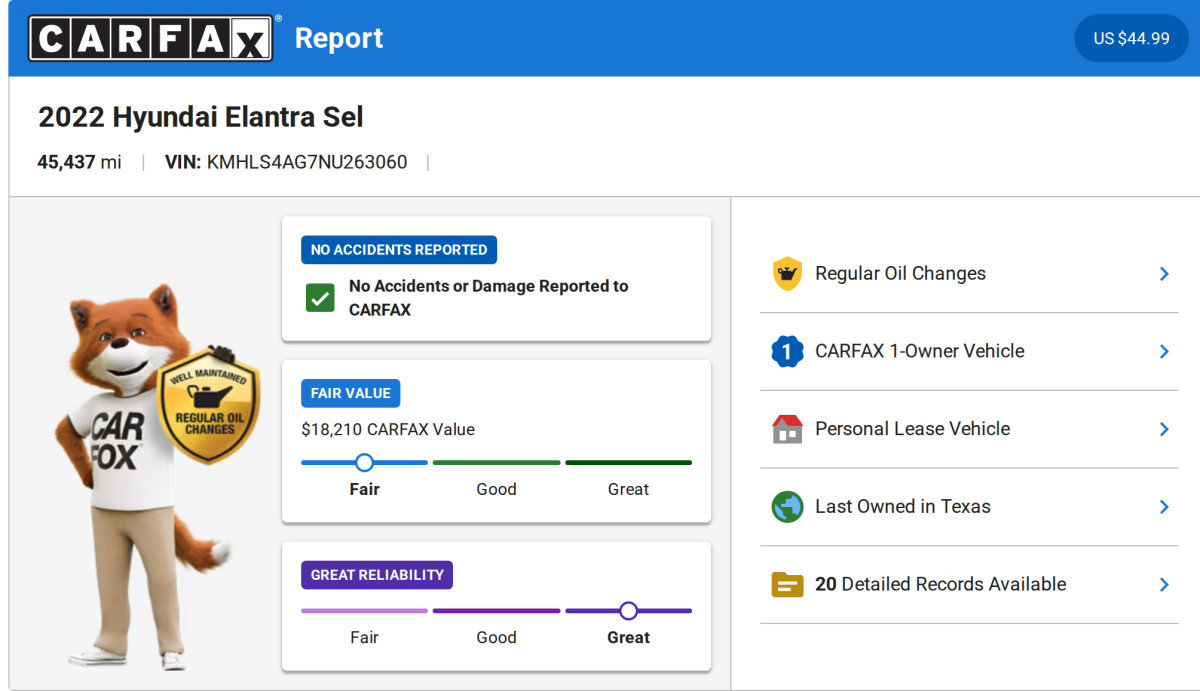 Used 2022 Hyundai Elantra SEL w/ Convenience Package FWD image 6
