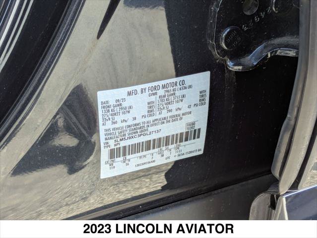 New 2023 Lincoln Aviator Black Label w/ Dynamic Handling Package AWD/4WD image 15
